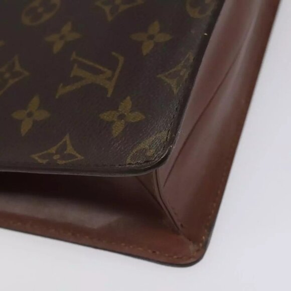 LOUIS VUITTON Monogram Pochette Homme Clutch Bag M51795 LV Auth ep7425 - Picture 3 of 16
